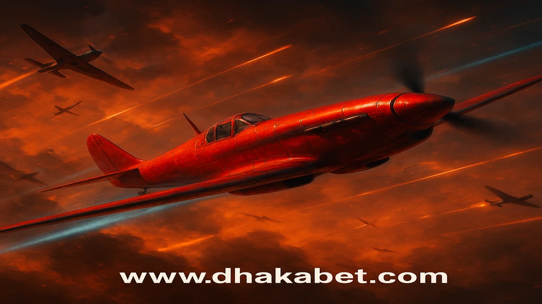 Dhaka game অ্যাভিয়েটর গেমটি‑কে কেন্দ্র করে একটি তীব্র আকাশযুদ্ধের দৃশ্য তৈরি হয়েছে, যেখানে যুদ্ধবিমান ও বিস্ফোরণময় অ্যাকশন গেমিংয়ের উত্তেজনাকে উপস্থাপন করে।